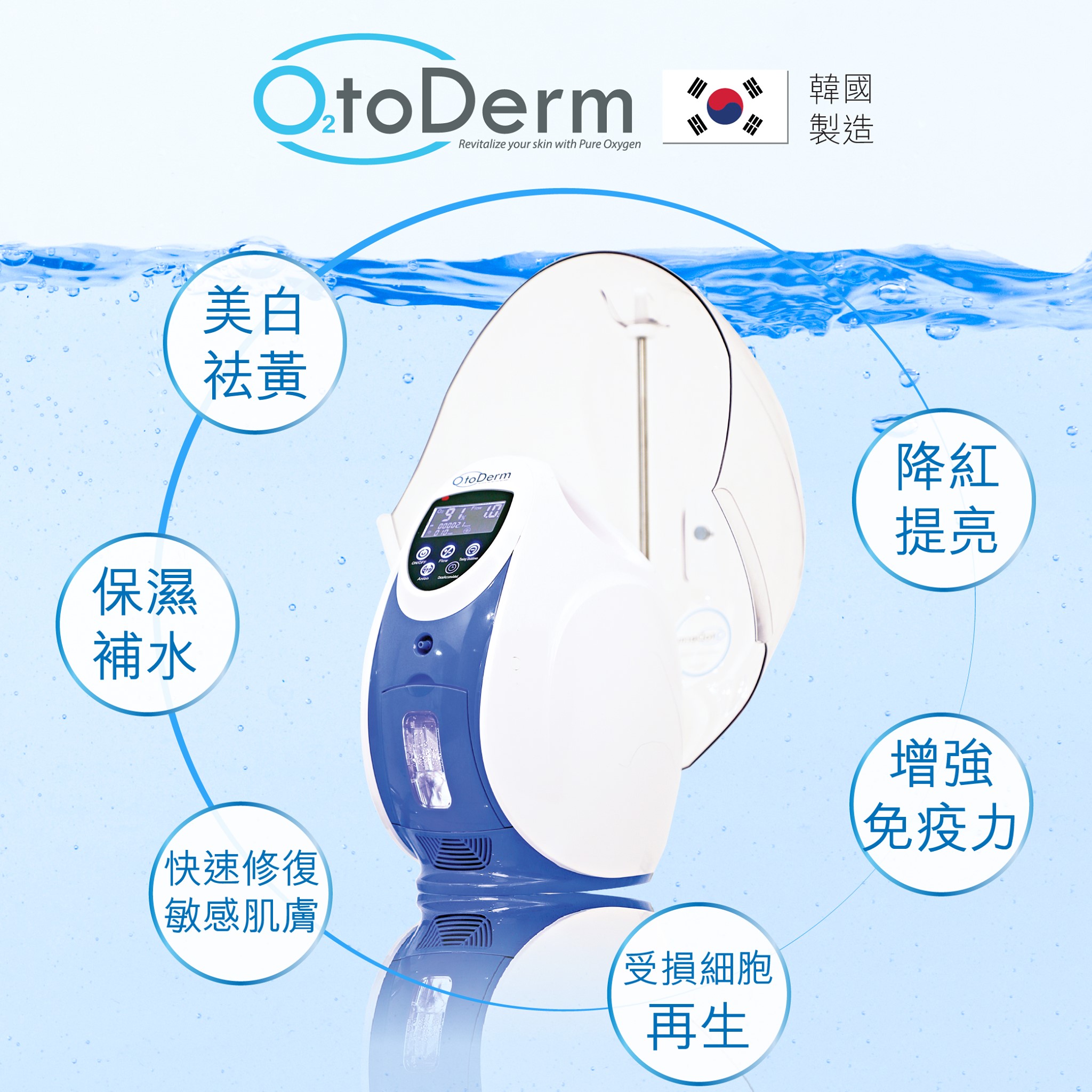 韓國O2toDerm純氧儀